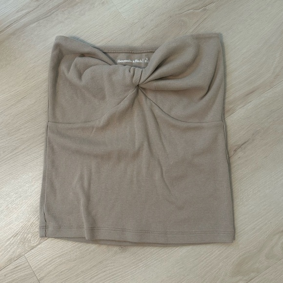 Abercrombie & Fitch Dresses & Skirts - Abercrombie & Fitch Tie Front tube top